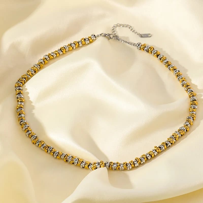 Gargantilla gruesa estilo Cuban Link