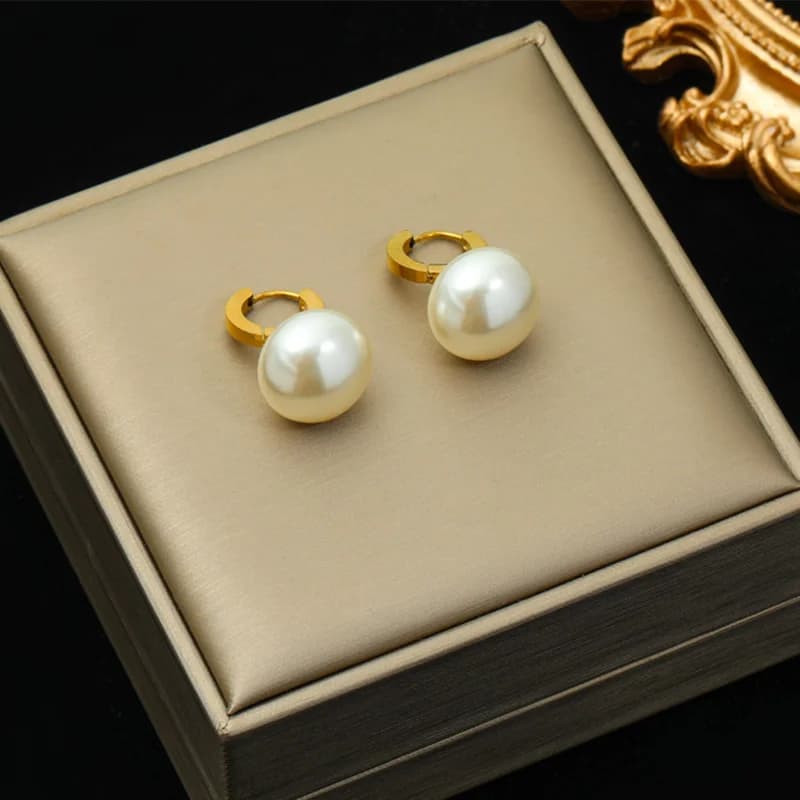 Pendientes Colgantes Fénix Leopardo Cruz Perla