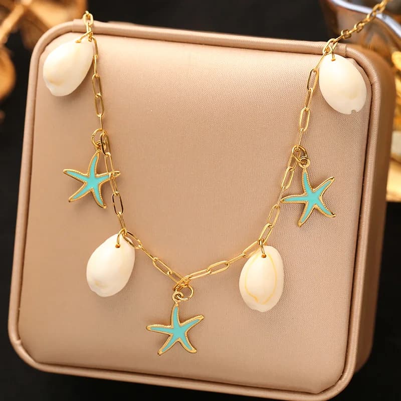 Collar con Colgante de Cereza y Chile